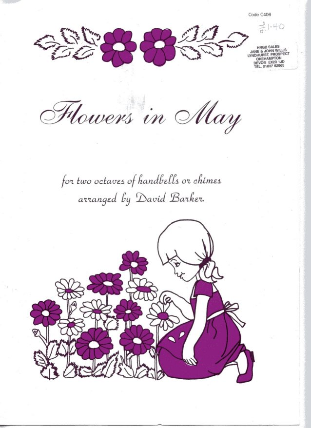 Flowers in May (C406) - 2 Octaves - Staff